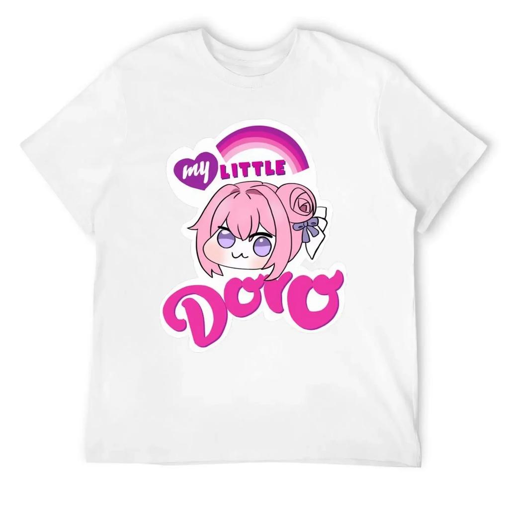 Funny Doro Meme Cosplay Tshirt Nikke Anime Cartoon Game Graphic Csaual Fashion Short Sleeve Tshirt Harajuku Otaku Tees