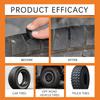 Homonth Car Tire Repair Gel Repair Car Tire Side Crack Scratch Daily Care Repair Gel