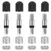 1Set Anti Aging Nickel Plated Brass Bike Tire Valve Core  Electric Vehicles Accessories