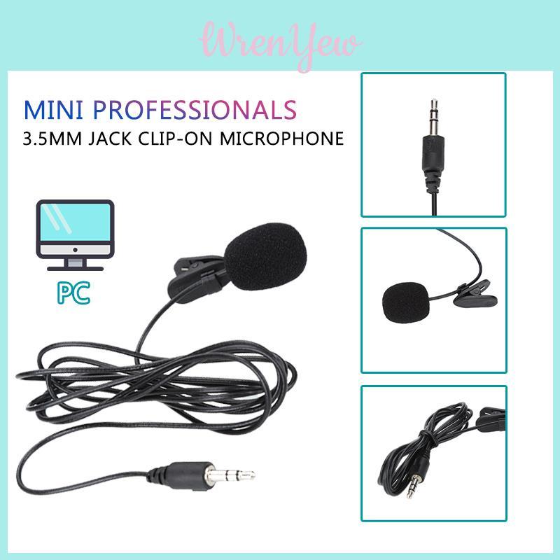 Clip On Mini Microphone For Clear And Crisp Sound On Your Pc