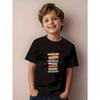European Sizes Boys' World City Guide T-Shirt - Casual Lightweight Short Sleeve Summer Top, Suitable for Boys T-Shirts