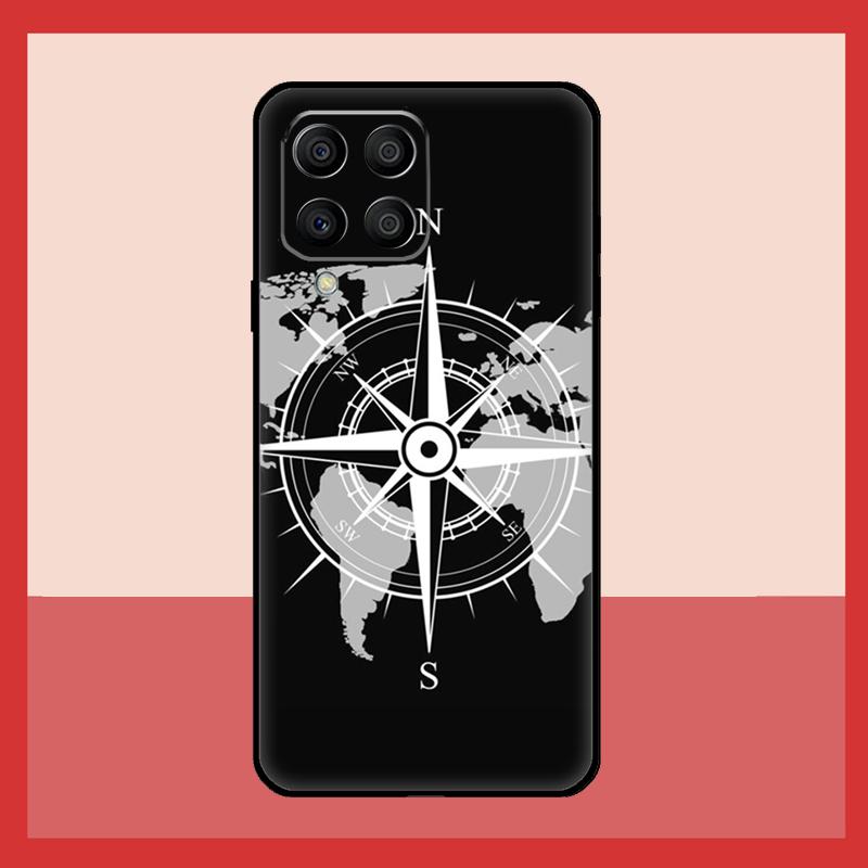 Compass Case For Samsung Galaxy M11 M31 M14 M34 M54 M12 M32 M52 M15 M13 M06 M16 M36 M56 M53 M35 M55