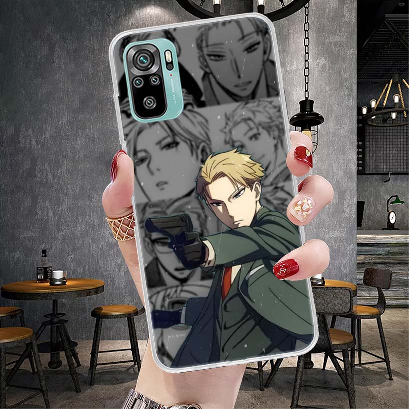 Anime Spy Family Soft Phone Case For Xiaomi Redmi Note 15 14 14S 13 12 Pro Plus 12S 11 11S 11E 10 10S 11T 5G Fundas Coque Redmi
