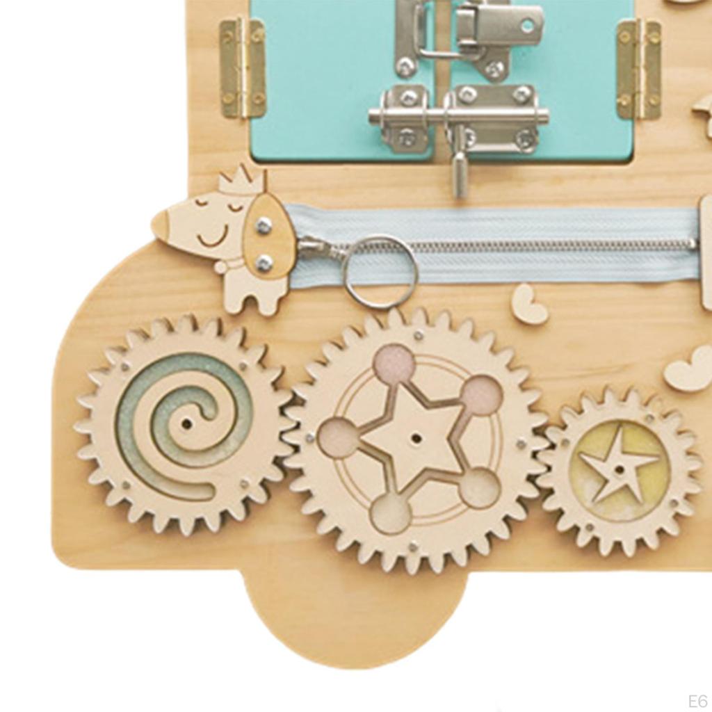 Busy Board Accessories,Activity Sensory Parts, Early Education Toys for Children Preschool