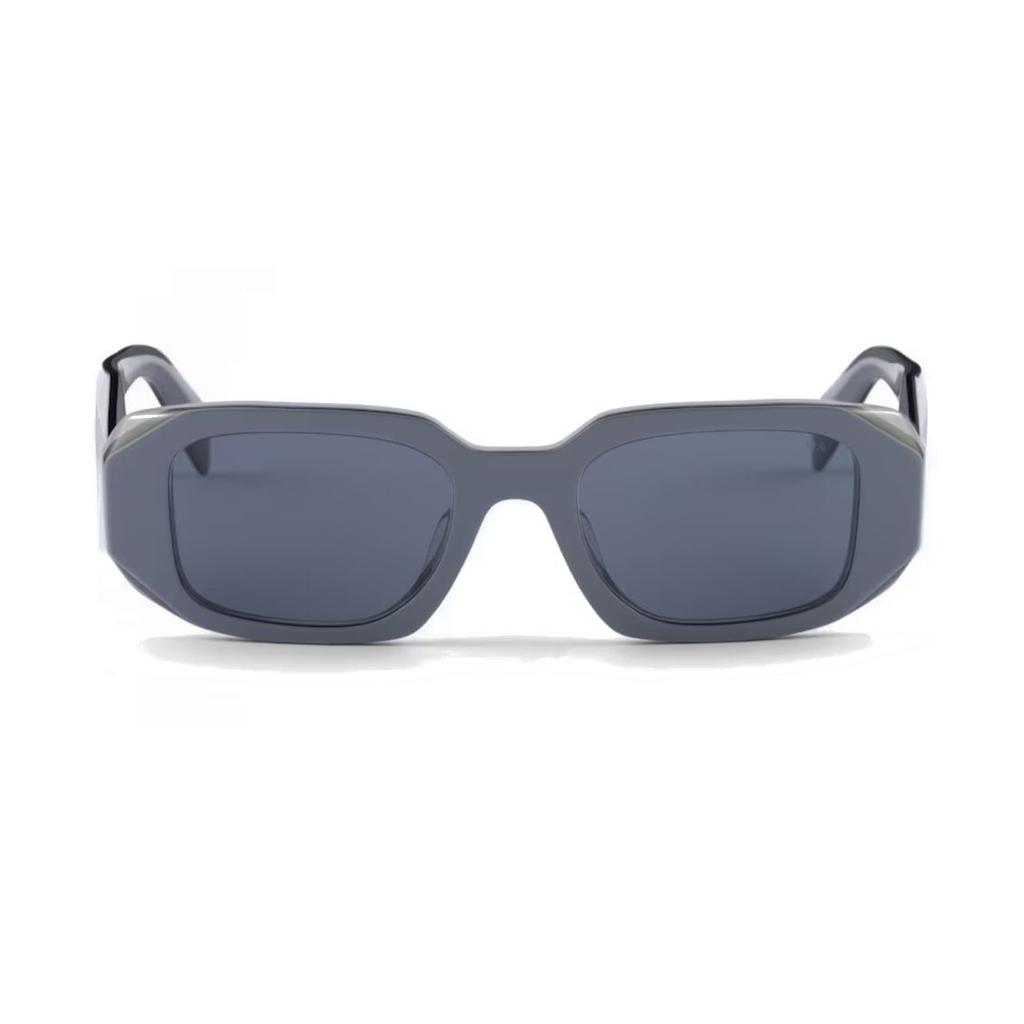 Prada Side Leg Letter Logo Irregular Shape Sunglasses Women sunglasses Gray SPR17W_E11N_FE09T_C_A051