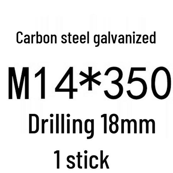 Extra Long Expansion Screws Set - Pull-Out Bolts M6/M8/M10/M12/M14/M16 in Various Sizes (200x250x300x400)