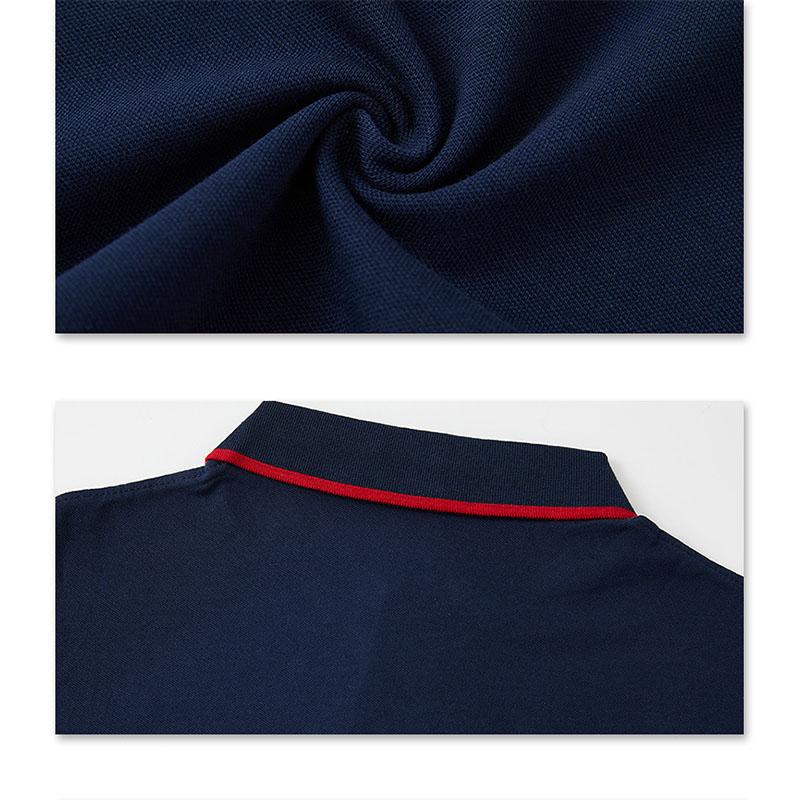 New Summer Men's Cotton Polo Shirts Loose Plus Size Breathable Comfortable Casual Business Solid Color T-shirt