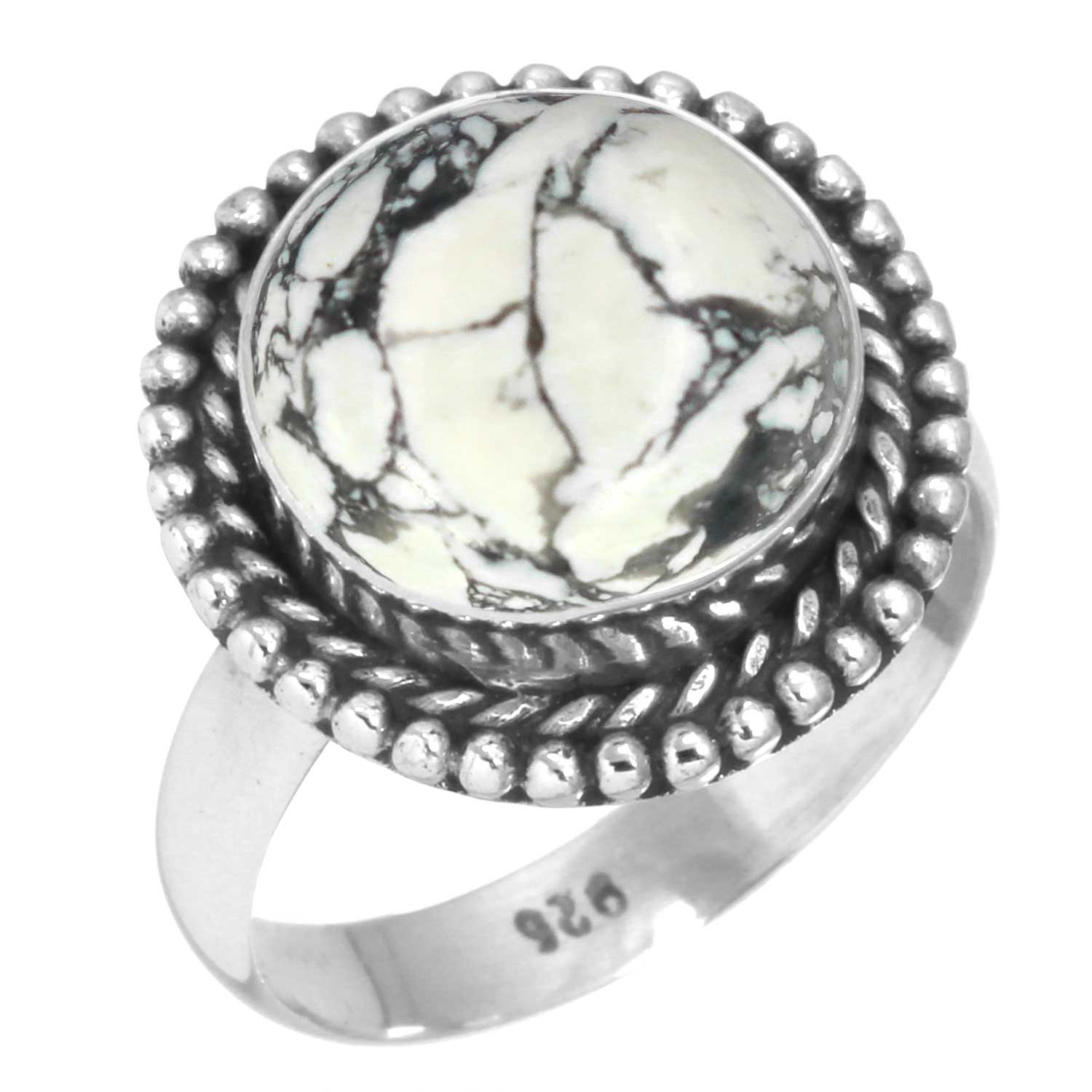 

Кольцо из стерлингового серебра 925 пробы Женское Драгоценный камень Ручная работа Ювелирное изделие Подарок на Хэллоуин Сумасшедший кружевной агат Далматин Дендрит Опал Эвдиалит Говлит К2 Яшма Костюм 11.5