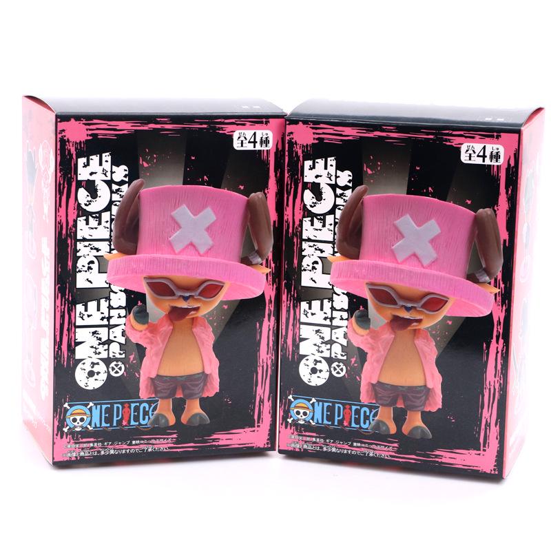 Anime One Piece Tony Tony Chopper Cosplay Donquixote Doflamingo Dracule Mihawk Kuma PVC Action Figure Collection Model Toys Doll
