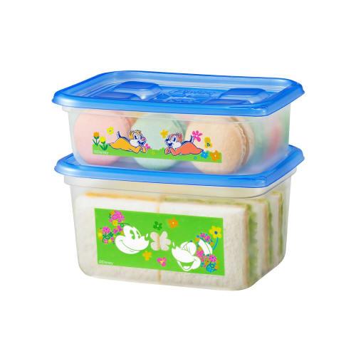 Ziploc [Limited Edition Design] Ziploc Set: 1 Screw Lock 473ml & 1 Screw Lock 730ml & 1 Rectangular Container 480ml & 820ml (1 each)