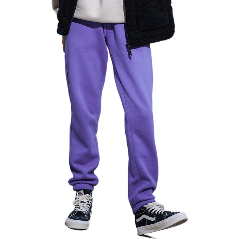 Vans Knitted Sweatpants Unisex Periwinkle Purple Moderate Cuffed Pants VN000912BT2