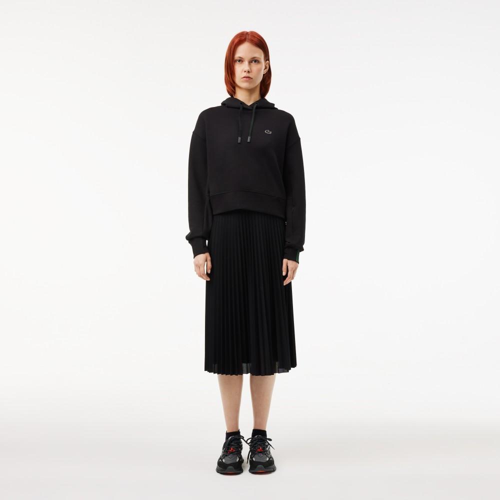 [Lacoste] Women s Pique-Like Long Pleated Skirt JF8050-54N031 00M