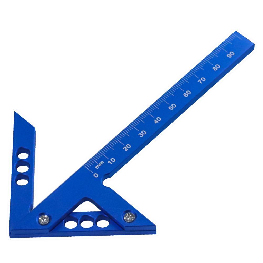 

Versatile Angles Center Scribe Marking Gauge Easy To Use Center Finder DIY Supplies Blue-MM
