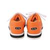Brand CS Size 38-46 Orange Bowling Shoes for Men Women Non Slip Pro Lace Up Leather Alley Bowling Gym Boots Sport Sneakers