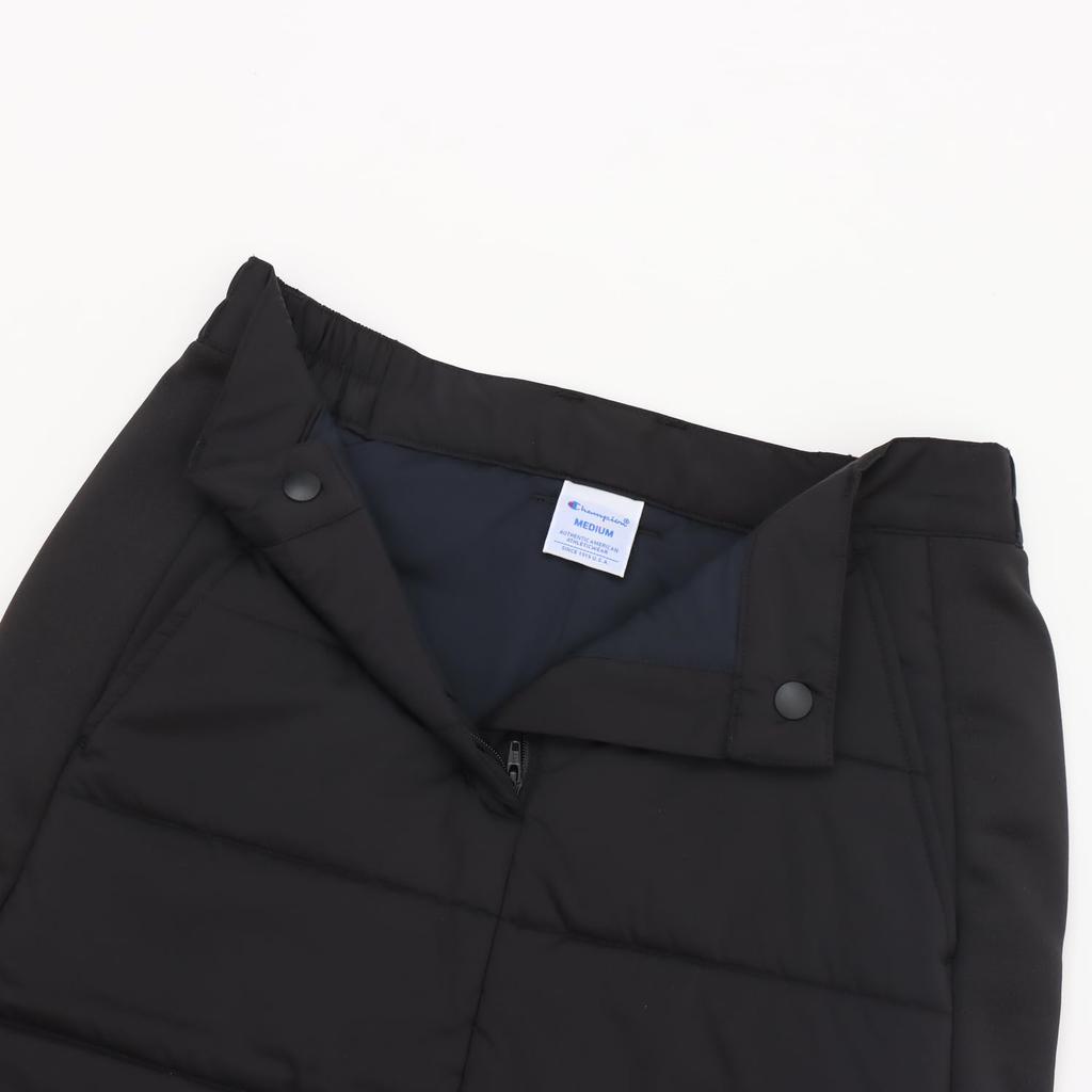 Champion Quilted and with a Golf Style Women's Skirt, Padded, Stretch, Water-Repellent, Windproof, Warm, One-Point Logo, (CW-CG205-090-M)