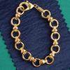 AUGUST ALICE Bold Ring Chain Bracelet _ Gold
