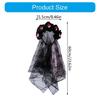 Dark Flower Eyeball Witch Headwear Halloween Party Gothic Eyeball Headband