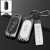 Huawei AITO M5/M7 2023 Leather Key Case: Advanced Metal Protective Shell with Buckle for Men and Women