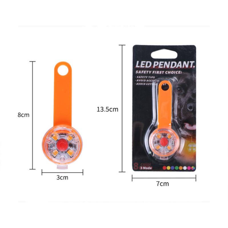 Pet LED svietiaci prívesok Vodotesný USB nabíjací obojok proti strate nočnej bezpečnosti Príslušenstvo Pet