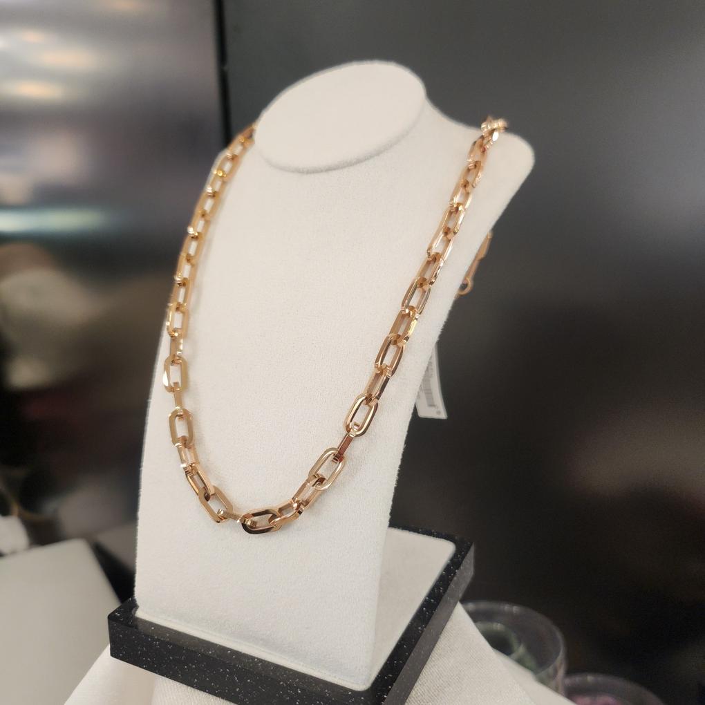 Atria Clip-Kette N Stahl Chirurgischer Stahl Halskette EWSSNSC0026PKF