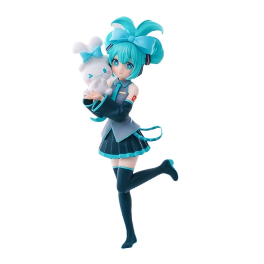 Newest Hatsune Miku FURYBi Cute Bunny girl figure PVC Action Anime Model Game Collection Decoration for adult doll Toy Kids Gift