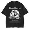 Bloodborne Ludwig Prokletý Svatý Meč Grim Tričko Lovec a Lampa Poslové Oversize Unisex Prané Streetwear Tričko
