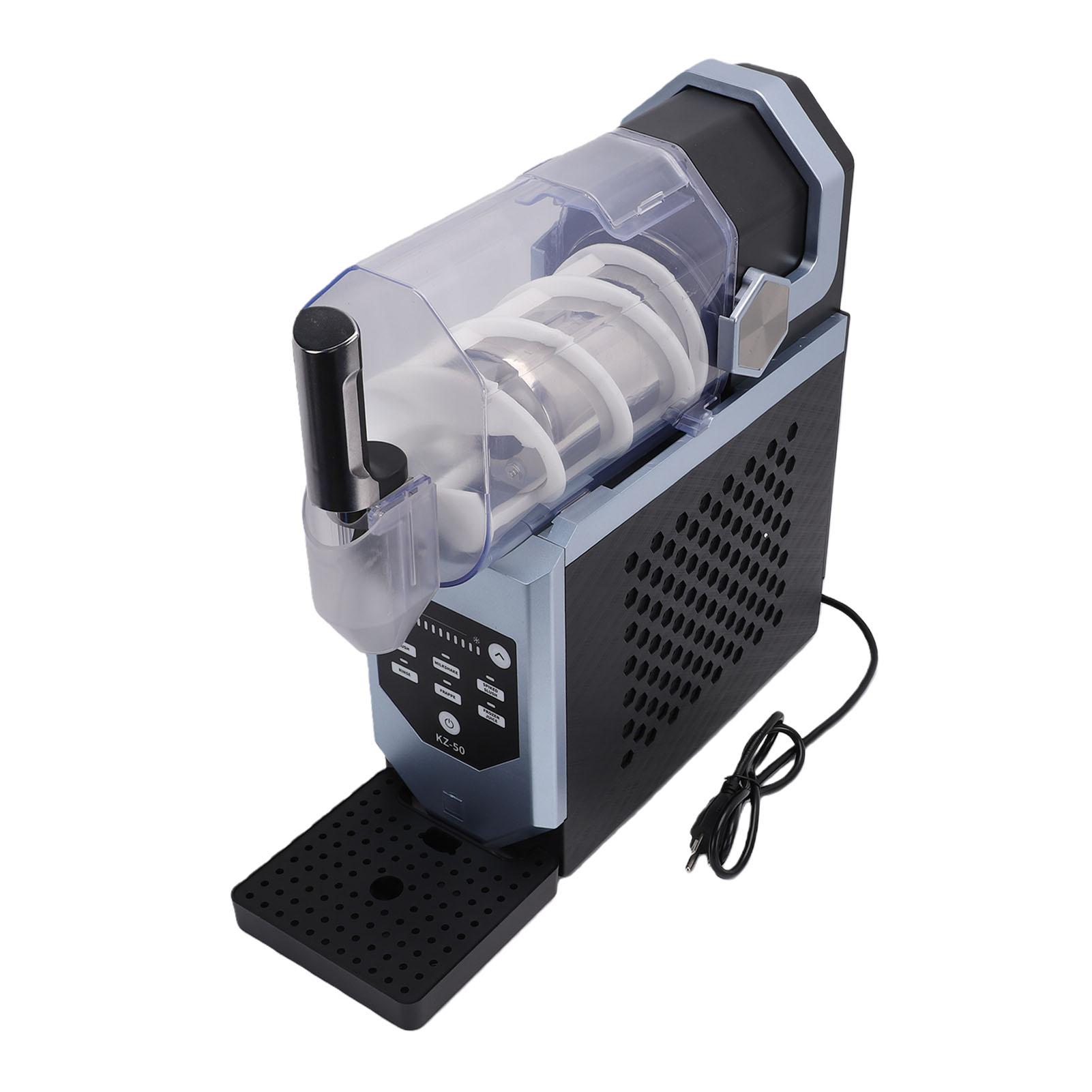 

Small Slushie Maker for Home Frozen Drink Slush and Soft Serve Machine No Ice Needed 5 Preset Modes Self Cleaning