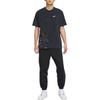 Nike T-shirt a Maniche Corte con Spalla Scesa e Girocollo Uomo Top Nero HV1672-010
