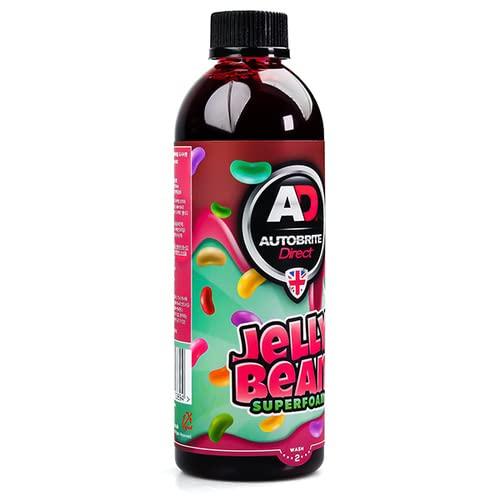 Autobrite Direct Fabriqué au Royaume-Uni "Super Mousse Bonbons Gélifiés" Lavage Auto Prévention des Rayures Shampoing Auto Mousse de Neige Hautement Concentré pour Débutants Lavage Auto Fo
