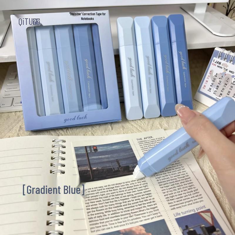 Invisible Original Paper Color Correction Gradual Pen - Smooth, Silent PET Film Tape