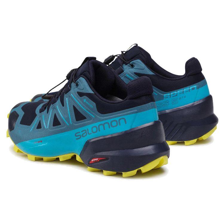 Salomon Speedcross 5 Outdoor Sports Fabric Synthetic Leather Shock Absorbing Non-Slip Wear-Resistant Low-Top Trail Running Shoes Men sneaker 414615