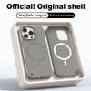 Luxury Frameless Slim for Magsafe Phone Case For iPhone 16E 15 Pro 14 Pro Max 13 12 Wireless Charge Shockproof Magnetic Hard PC Bumper Cover