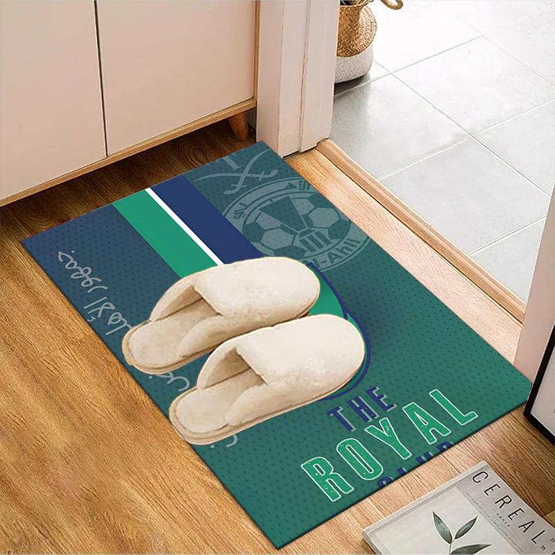 AS Saint-Étienne Rug Game Carpet, Floor Mat for Bedroom Living Room Entryway Rug, Home Decor Idea Gift for Christmas Birthday