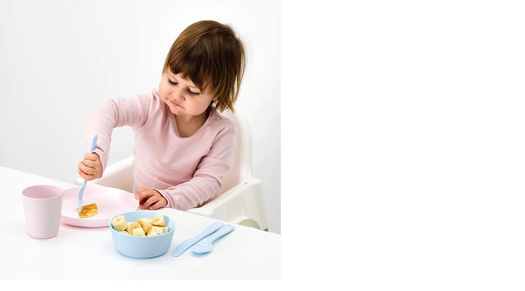 IKEA KALAS cutlery set for children 18-piece (pastel style)