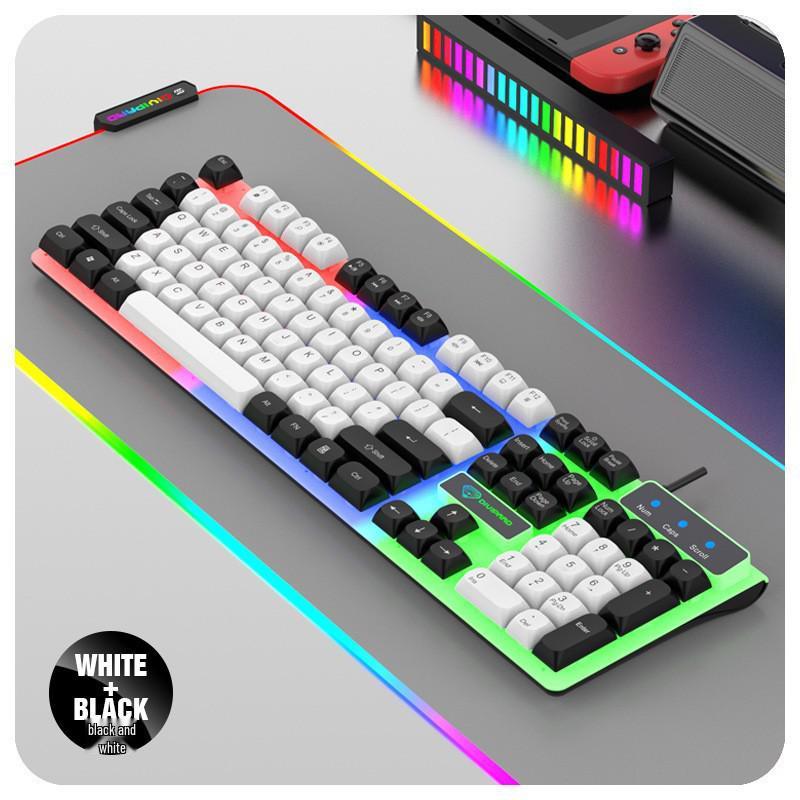 Wired Mini USB Chocolate Keyboard with Silent Keys and LOGO