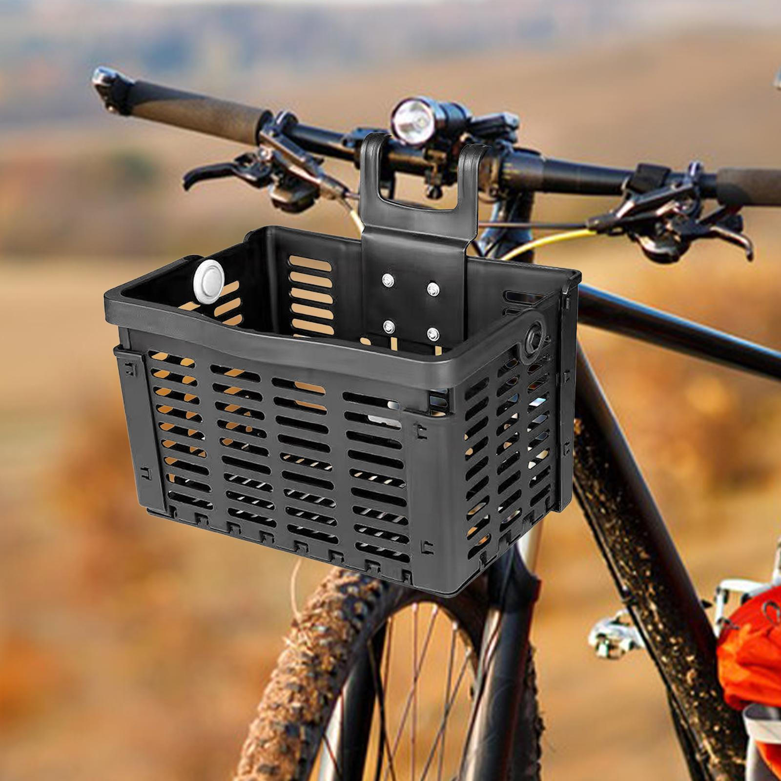 

Велосипедная корзина складная большой вместимости быстросъемная, багажная полка для перевозки грузов, домашних животных