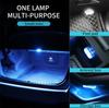 Mini Touch Light for Car USB Rechargeable Led Light Magnetic Reading Lamp Gentle Illumination for Car Floor Trunk Hood