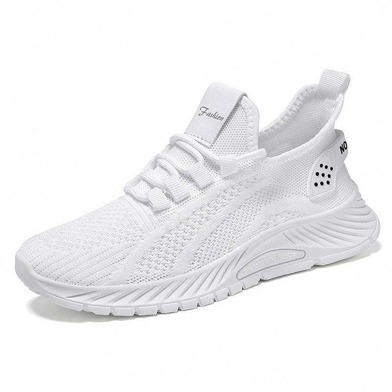 Breathable Spring & Autumn Women's Fashion Casual Fly-knit Sports Shoes