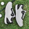 Professionella antisladd vattentäta golfskor med knoppar Spänne Unisex skor Lättvikts golfsneakers