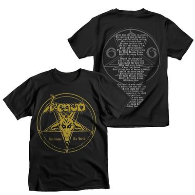 Authentic Venom Welcome To Hell T-Shirt S-2XL NEW Unisex T-Shirt