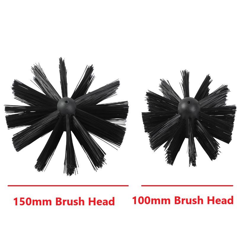 Chimney & Dryer Duct Cleaning Brush for Range Hoods