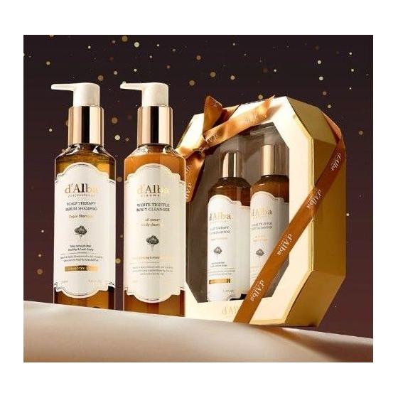 d Alba Scalp Repairing Therapy Serum Shampoo 275ml White Truffle Serum Body Cleanser