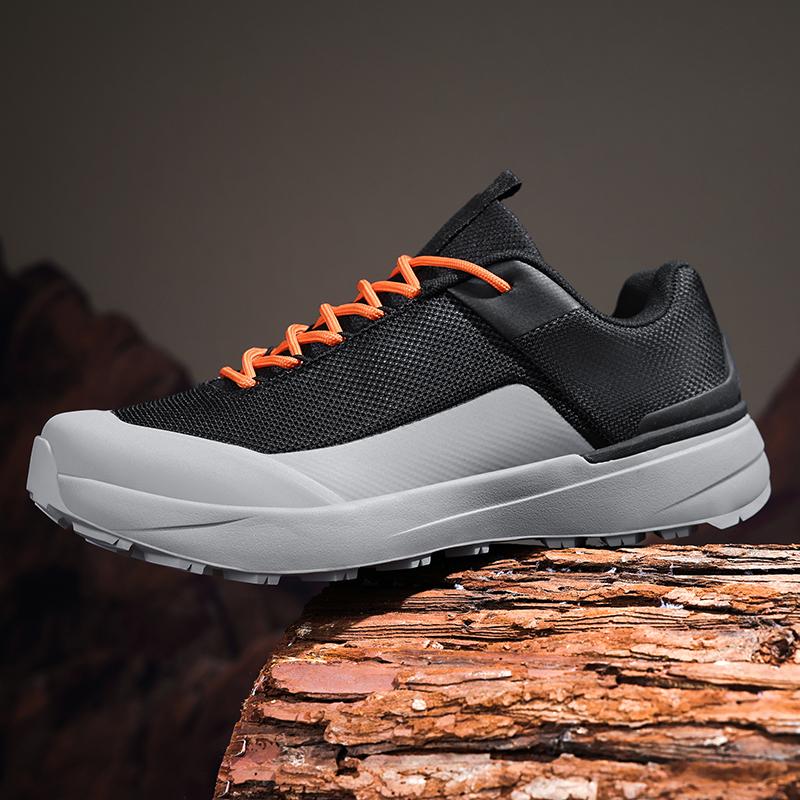 Fashion Lightweight Comfortable Sneakers for Men Non-Slip Casual Sports Shoes Lace-Up Running Shoes Men's Breathable Mesh Walking Shoes