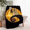 The Nightmare Before Christmas Theme Printed Blanket - Perfect for Couch, Bed, Travel & Outdoor Use | Machine Washable, Cozy & Durable.