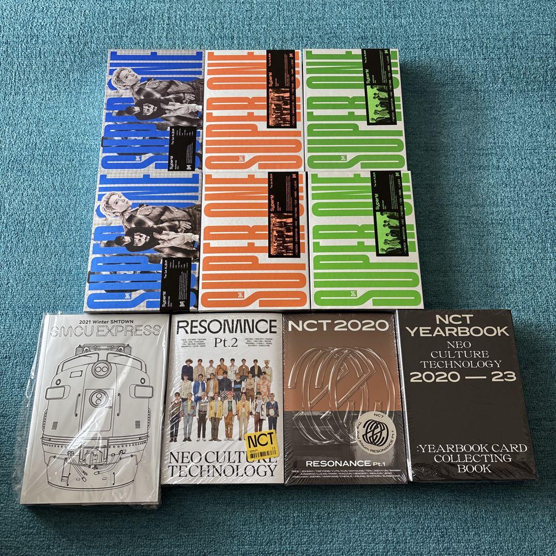 

[USED] Clearance Price NCT SuperM Album Opened Set No Bonus