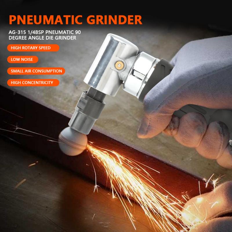Details about / Pneumatic 90 Degrees Angle Grinder 1//4/'/' BSP Air Grinding Polishing Machine New
