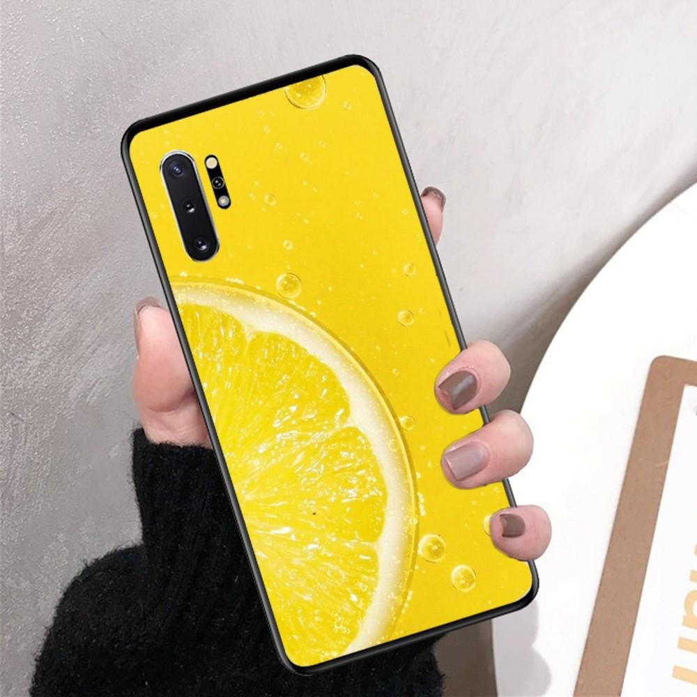 Fruit Lemon Phone Case For Samsung Note 8 9 10 20 Pro Plus Lite M 10 11 20 30 21 31 51 A 21 22 42 02 03