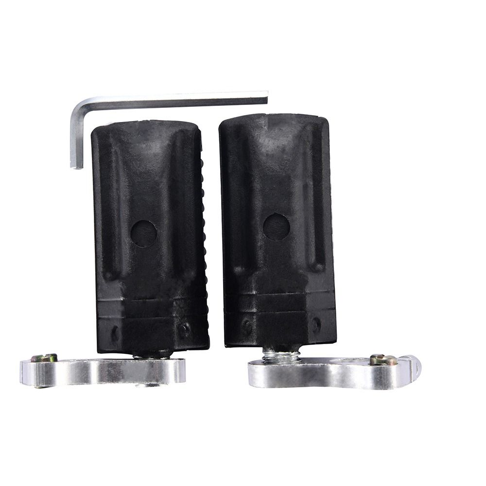 1 Pair Non-slip Motorcycle Pedals Black Motorcycle Modification Parts Motorcycle Foot Rests  Kart