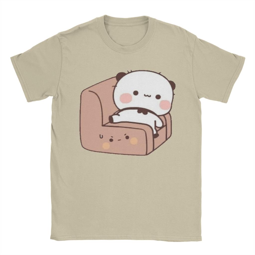 Bubu Is Tired After A HardWorking Day T Shirt Mens  Cotton Fashion TShirts Round Collar Dudu Tee Shirt Short Sleeve Tops Gift