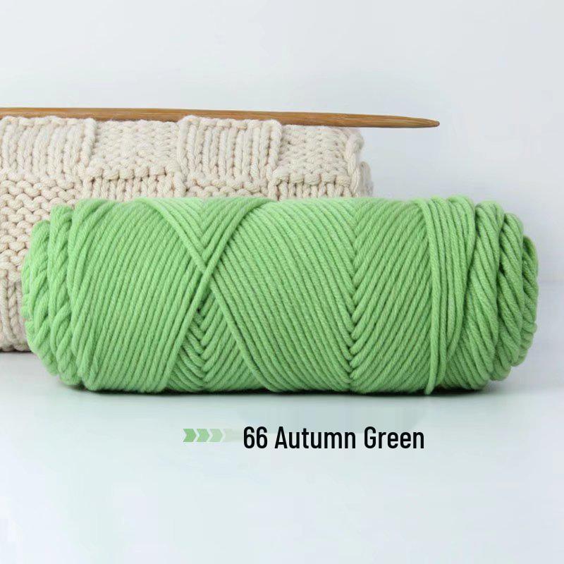 8-Strand Lover's Cotton Wool Yarn for Handmade Knitting: Soft DIY Scarf or Hat Acrylic Yarn